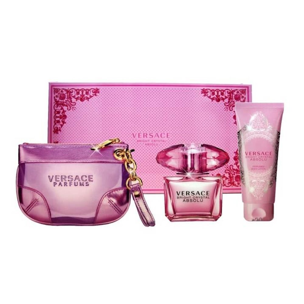 Versace Bright Crystal Absolu 3 Pc Gift Set Standard by Gianni