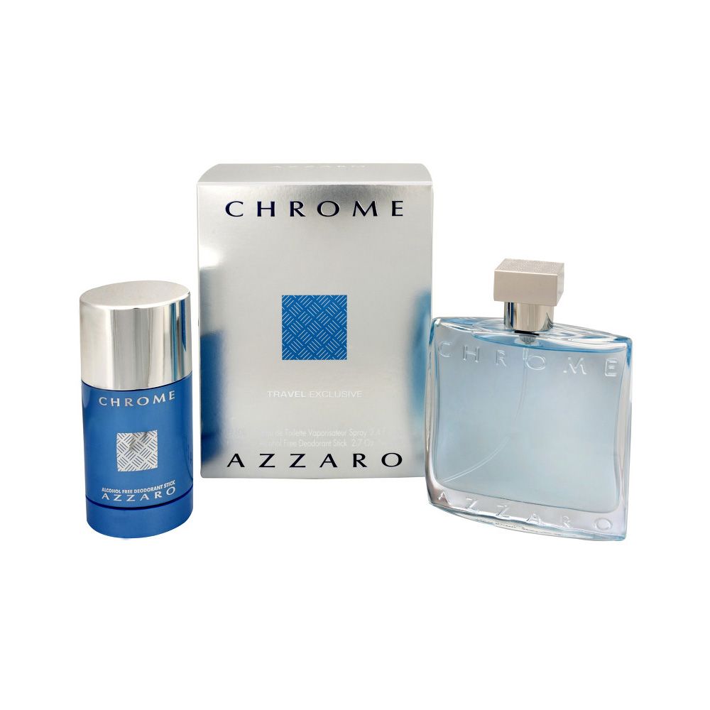 Azzaro Chrome 2 Piece Gift Set Azzaro Perfume