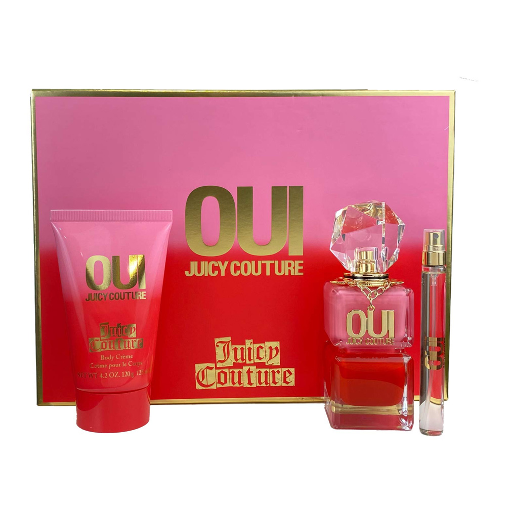 Juicy Couture Oui 3 Piece Gift Set Juicy Couture Perfume