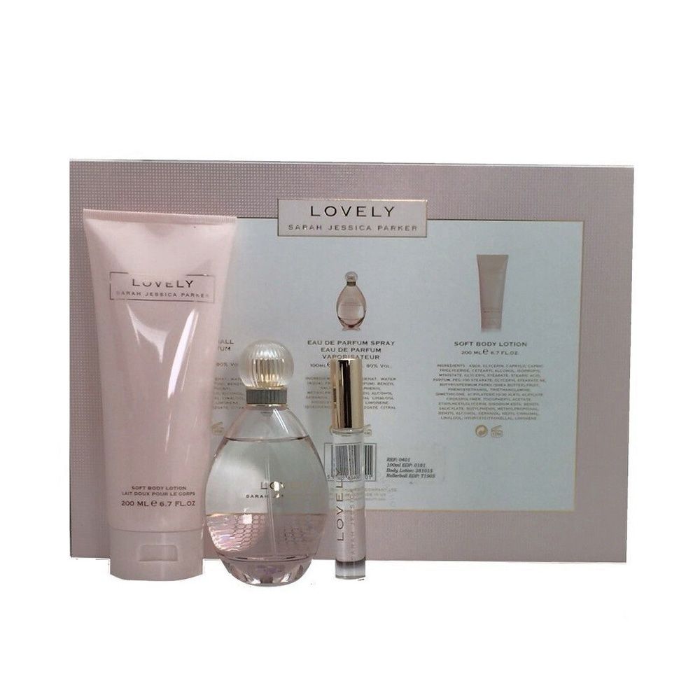 Lovely 3 Pieces Gift Set Sarah Jessica Parker Perfume