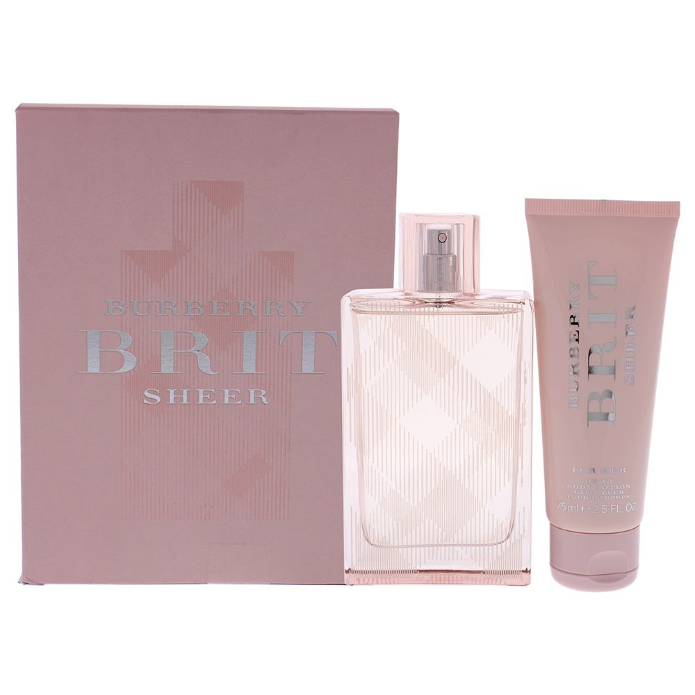 Brit Sheer 2 Piece Gift Set Burberry Perfume