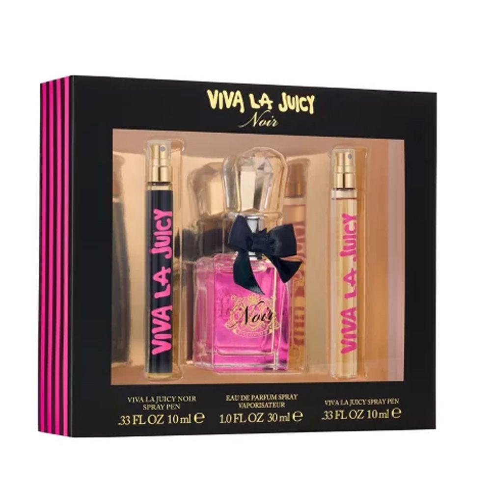 Viva La Juicy Noir 3 Piece Gift Set Juicy Couture Perfume
