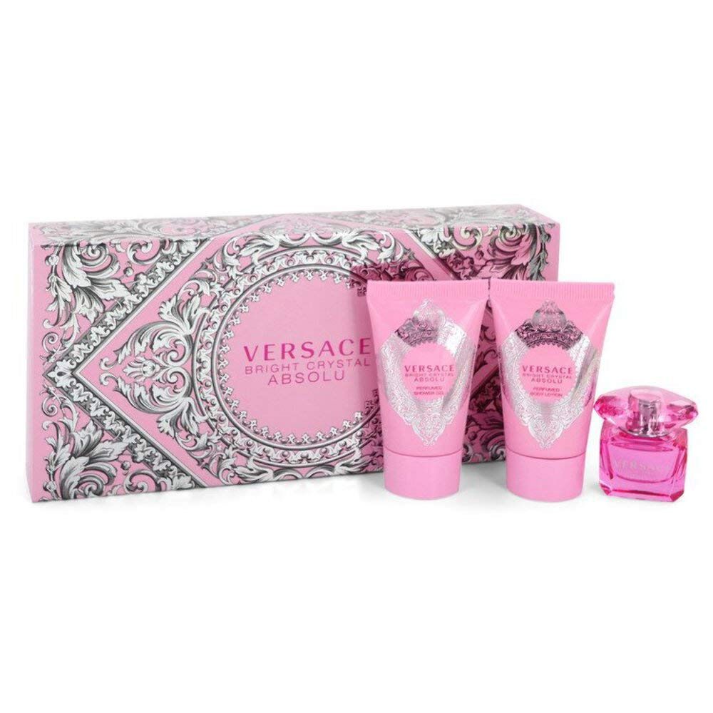 Versace Bright Crystal Absolu 3 Piece Mini Set Gianni Versace Perfume