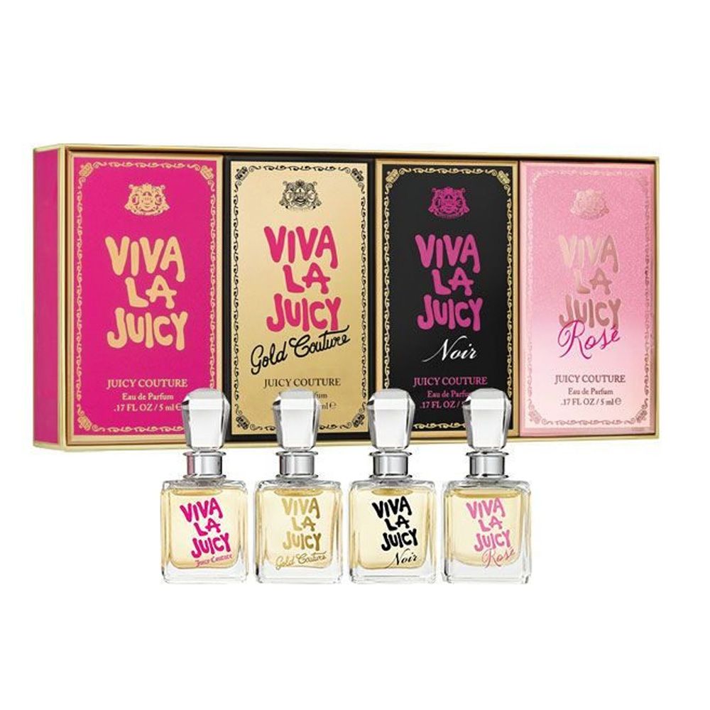VIVA LA JUICY 4 Piece Variety Set Juicy Couture Perfume