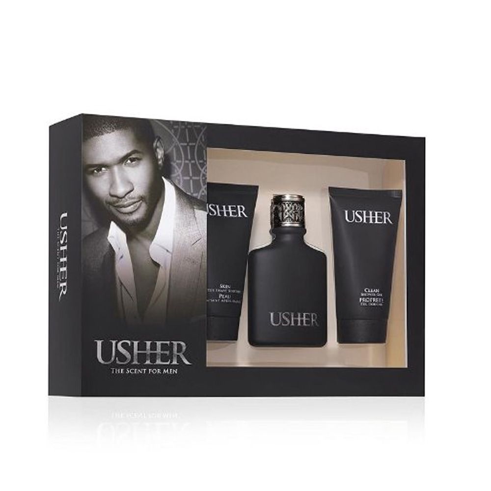 Usher He - 3 PCS Gift Set for Men Usher Perfume