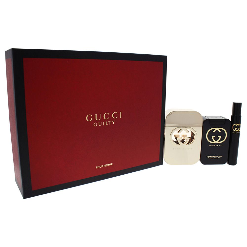 Gucci Guilty 3 Pc Gift set Gucci Perfume