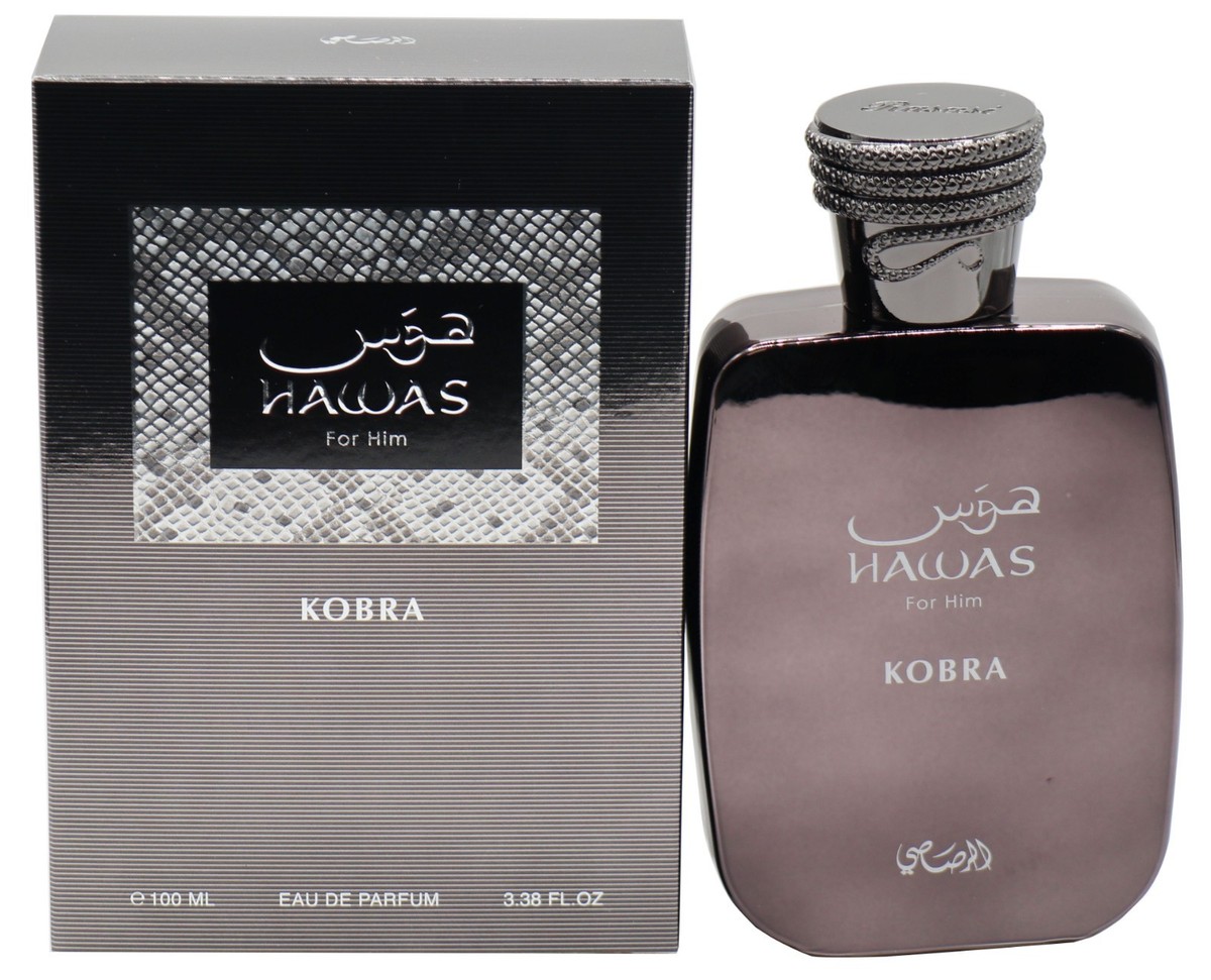 Hawas Kobra by RASASI 3.4oz EDP Spray for MEN | UPC - 614514331064