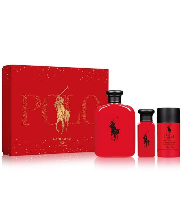 Polo Red 3 Piece Set By Ralph Lauren